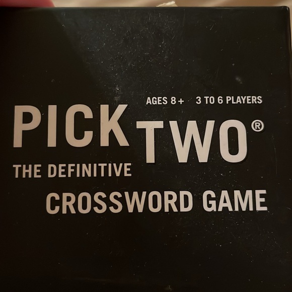 Pick Two crossword tile scrabble style game ages 8+ for 3-6 players EUC - Picture 3 of 9